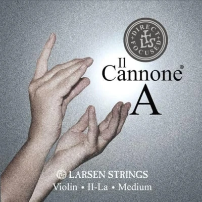 Immagine di Larsen violin strings Il CANNONE A Medium Direct&amp;Focused