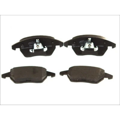 Immagine di DELPHI LP1898 Kit pastiglie freno Non predisposto per contatto segnalazione usura con lamierino anticigolío senza accessori PEUGEOT: 208 I Hatchback