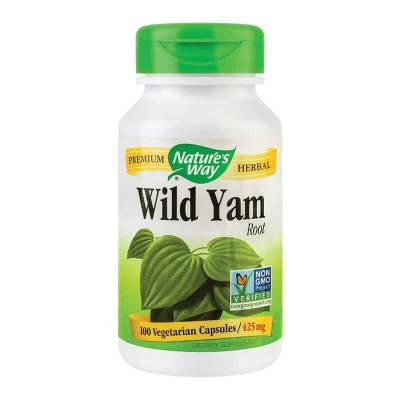 Immagine di Wild Yam Root Natures Way, 100 capsule, Secom