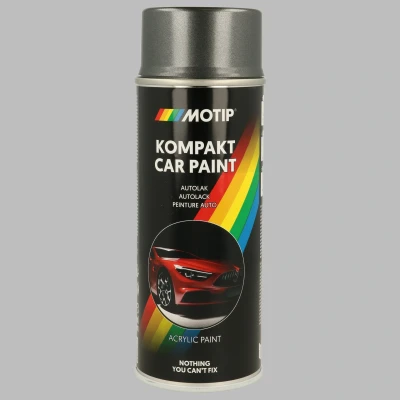 Immagine di MOTIP 51085 Veicolo Vernice combinata 400ml aerosol grigio Kompakt red glossy 12 ml