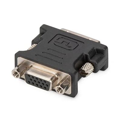 Immagine di Digitus AK 320504 000 S DVI / VGA Adattatore [1x Spina 24+5 poli 1x Presa VGA] Nero