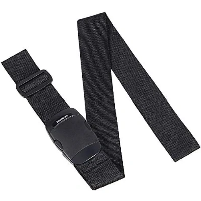 Immagine di Samsonite Global Travel Accessories Cinghia per Valigie (Larghezza: 5 cm), 190 cm, Nero (Black)