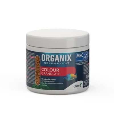 Immagine di OASE ORGANIX Colour Granulate 175 ml mangime in granuli per pesci d&#039;acquario, acquari dai colori intensi