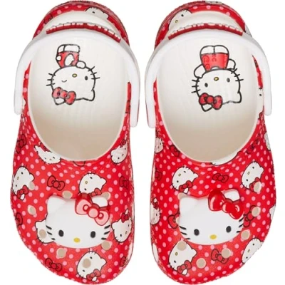 Immagine di Crocs Hello Kitty Red Classic Clog T, Zoccoli, Multi, 19/20 EU