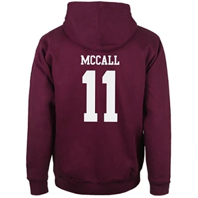 Immagine di Felpa con cappuccio della squadra di lacrosse Beacon Hills (Stilinski, Lahey, Mccall) McCall 11 X Large