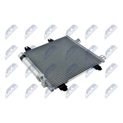 Immagine di NTY CCS CT 017 Condensatore con essiccatore Alluminio 386mm R134a TOYOTA: Aygo, PEUGEOT: 107 Hatchback, CITROËN: C1 I
