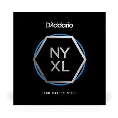 Immagine di D&#039;Addario NYS019 Singola corda in acciaio liscio per chitarra, scalatura .019