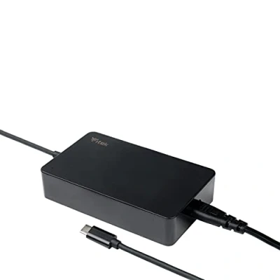 Immagine di Itek Alimentatore Universale per Notebook e Dispositivi USB C, PD 65W, Slim Design, Nero