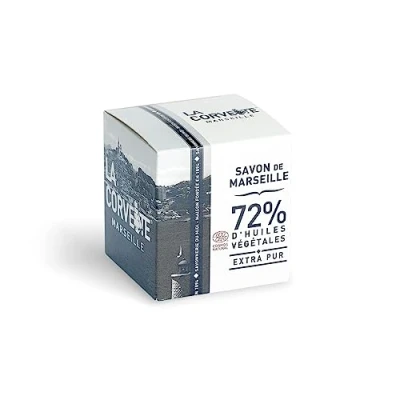 Immagine di La Corvette Sapone Marsiglia Extra Pure in Scatola di Cartone, Multicolore, 300 G