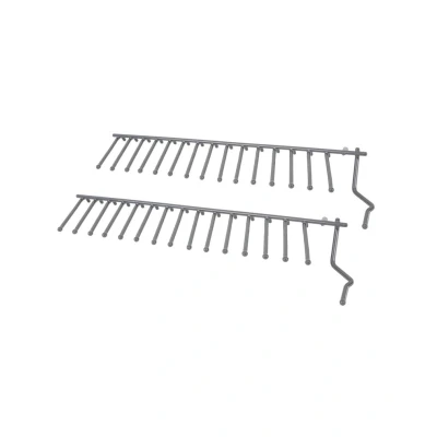 Immagine di Bosch Siemens 00645101 accessori per il cestino delle posate lavastoviglie supporti pieghevoli cestello inferiore 2PZ