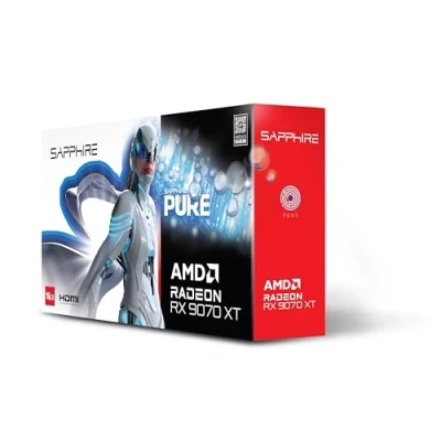 Immagine di Sapphire PURE AMD RADEON™ RX 9070 XT GAMING OC 16GB DUAL HDMI/DUAL DP