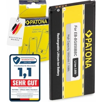 Immagine di PATONA Batteria EB BG850BBC Compatibile con Samsung BG850BBE, BG850BBU, Galaxy Alpha SM G850F