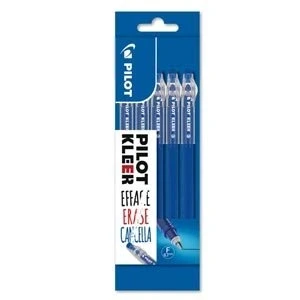 Immagine di PILOT KLEER Astuccio con 5 penne a sfera cancellabili, colore: blu