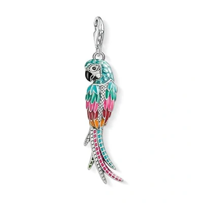 Immagine di Thomas Sabo Charm Club Ciondolo Pendente da Donna a Forma di Pappagallo in Argento Sterling 925 Y0002 691 7