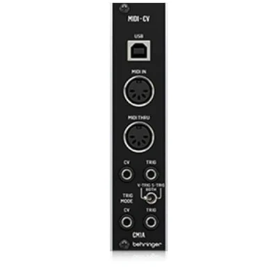 Immagine di Modulo convertitore da MIDI a CV ad alta risoluzione 16 bit Behringer CM1A per Eurorack