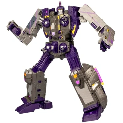 Immagine di Transformers Legacy United Titan Class Armada Universe Tidal Wave, 48,3 cm Action Figure Converting, 15+ anni