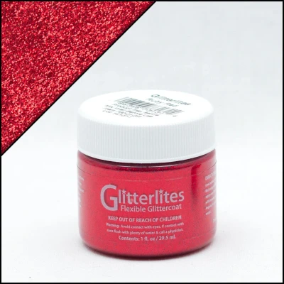 Immagine di Angelus brillantini Glitterlites Ruby Red rosso rubino 29,5ml