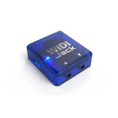 Immagine di CME WIDI Jack MIDI Bluetooth per dispositivi TRS/DIN Alimentato da Out o USB C Wireless a bassissima latenza sintetizzatori EWI Keytar Pedaliera