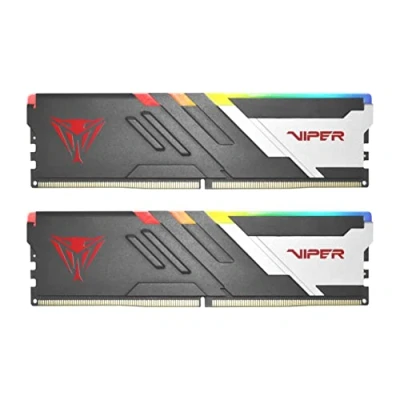 Immagine di Patriot Memory Viper Venom RGB Kit DDR5 RAM LED 32GB (2 x 16GB) 6200MHz CL40