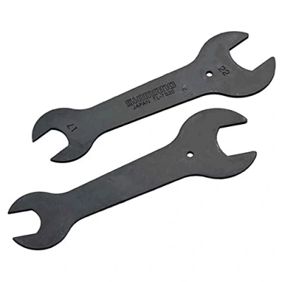 Immagine di Shimano, Chiave Aperta per Coni mozzi Ruota Bici, Argento (Silber Silber), 1,7x2,2 cm