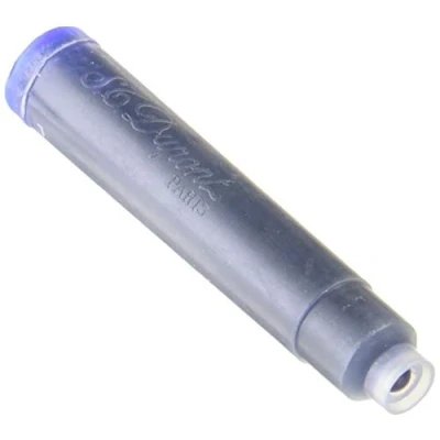 Immagine di s.t DuPont d 40112 penna stilografica cartucce, colore: Blu/Nero, 6 Pezzi