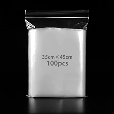 Immagine di Bustine Trasparenti Richiudibili,Sacchetti Plastica Trasparente Piccole,Buste con Chiusura Sacchetto Zip Lock Riutilizzabile, Ispessimento e Durevole
