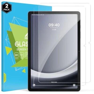 Immagine di MoKo 2 Pezzi Vetro Temperato Compatibile con Samsung Galaxy Tab A9 Plus 11&quot; 2023, Premium HD Pellicola Protettiva Schermo Rivestimento Oleorepellente A9+, Trasparente