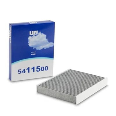 Immagine di UFI Filters, Filtro Abitacolo ai Carboni Attivi 54.115.00, per Ricambio, Adatto a Auto, Applicabile su Diversi Modelli Ford Fiesta e Fusion