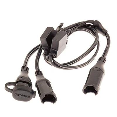 Immagine di Tecmate Optimate Cable O 05, Splitter a Y, da Ingresso SAE Due uscite con Fusibile