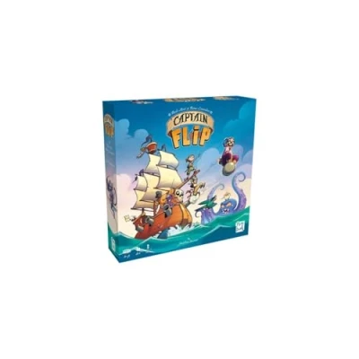 Immagine di Asmodee Play Punk Captain Flip Giochi da tavolo di strategia Gioco per adulti e bambini a partire dagli 8 anni 2 5 giocatori Versione italiana