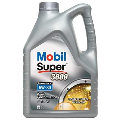 Immagine di Mobil Alyva Super 3000 Formula V 5W 30 SintetinÄ— Varikliams 5 l