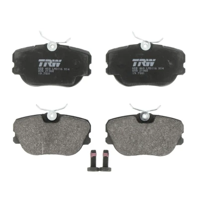 Immagine di TRW GDB460 Kit pastiglie freno Non predisposto per contatto segnalazione usura con bulloni pinza accessori SAAB: 9000 Hatchback