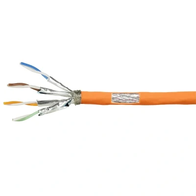 Immagine di LogiLink CPV0062 Cavo di rete CAT 7 Arancione 500 m