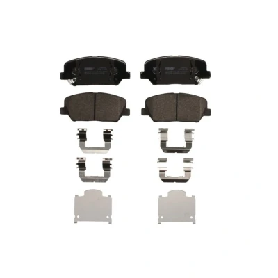 Immagine di FERODO FDB4703 Kit pastiglie freno PREMIER ECO FRICTION con segnalatore acustico usura accessori KIA: Optima / K5, HYUNDAI: Genesis I Coupe