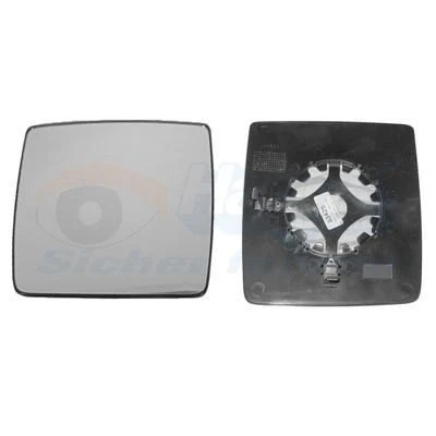 Immagine di Van WEZEL 3789832 Vetro Specchio Retrovisore Dx OPEL: Combo C / Station Wagon, Tour