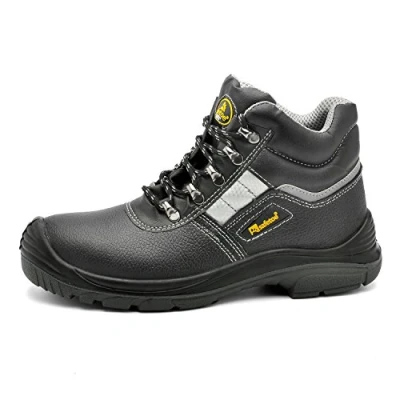 Immagine di SAFEYEAR S3 Scarpe Antinfortunistiche Uomo &amp; Donna, 8027BN Comode da Lavoro Estive Inverno, Impermeabile Traspirante Pelle, SRC Leggere Suole, Puntale in Acciaio e Piastra