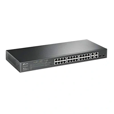 Immagine di TP LINK TL SL2428P Switch di rete 24 Porte Funzione PoE