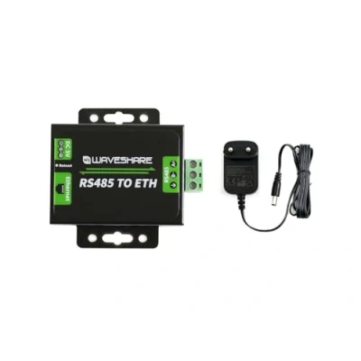 Immagine di Waveshare RS485 to Ethernet Converter M0 Series 32 bit ARM Processor Supports DNS Domain Name Resolution Customized Registration Packets Heartbeat Configurable via Webpage GET and Post