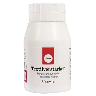 Immagine di Rayher 3450500 Indurente per Tessuti, Contenuto 500 Ml, A Base D’Acqua, Trasparente