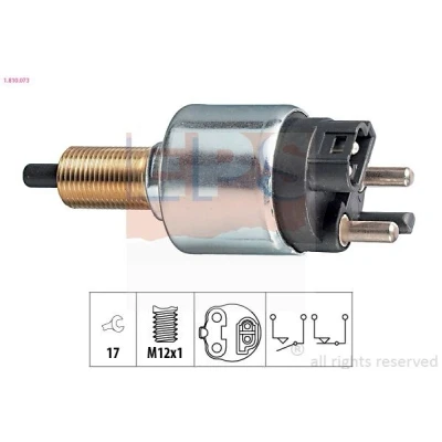 Immagine di EPS 1.810.073 Interruttore luce freno meccanico M12x1 Made in Italy OE Equivalent
