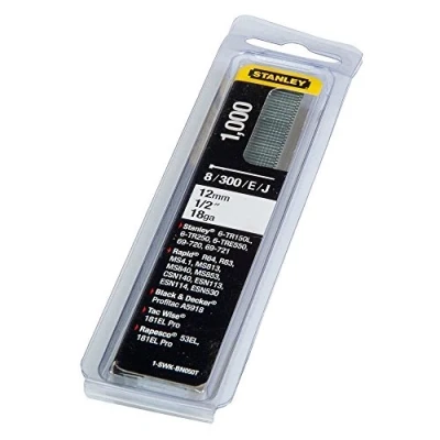 Immagine di Stanley 1 Swk Bn050T Graffette Tipo J, Set Di 1000 Pz, 12 Mm, Argento