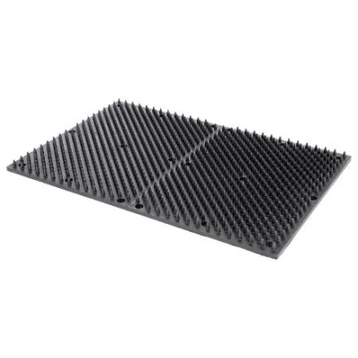 Immagine di Excellent Tappetino per spazzole cavallo, vitello, capra Nero (L40xL30cm) Small