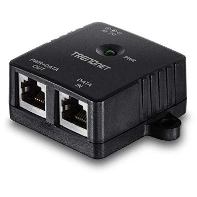 Immagine di Trendnet TPE 113GI Iniettore Gigabit Power over Ethernet, Wired, PoE, PoE+, Nero