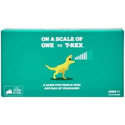 Immagine di On a Scale of One to Trex by Exploding Kittens Card Games for Adults Teens &amp; Kids Fun Family