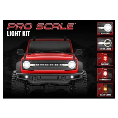 Immagine di TRAXXAS Pro Scale Set di luci LED completo TRX 4M Bronco