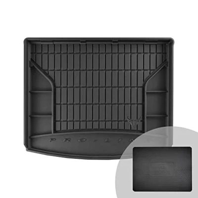 Immagine di FROGUM ProLine 3D Esclusivo Tappetino Vasca Baule Bagagliaio in gomma perfetto per Jeep Compass II dal 2016 Comodo organizzatore Bordi più alti