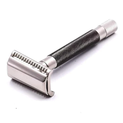 Immagine di Parker Semi Slant Safety Razor Satin Graphite Finish, 70 ml