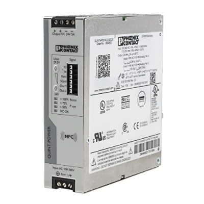 Immagine di Phoenix Contact QUINT4 PS/1AC/24DC/5 Alimentatore per guida DIN 24 V/DC 5 A Num. uscite:1 x Contenuto 1 pz.