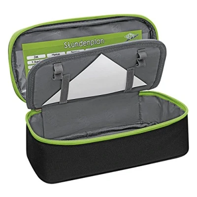 Immagine di Wedo 24243011 Astuccio Box Portaoggetti, Nero / Verde chiaro, atmc mng/lt gry kmqt md bs