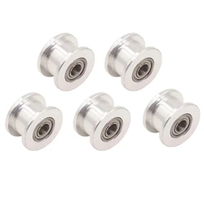 Immagine di WINSINN 2GT GT2 Cinghia dentata in alluminio, 20 denti, foro 4 mm per stampante 3D, larghezza 6 mm, 6MM 20T 4mm Bore, Senza denti., 5